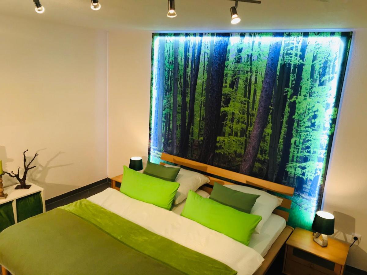 Limes Apartment -Uebernachten Am Limes- Rainau Exteriör bild